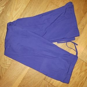 Purple Scrub Bottoms